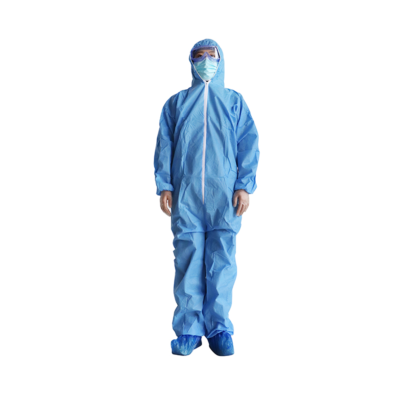 Anti-virüs Tek Kullanımlık Koruyucu Tıbbi İzolasyon Elbisesi